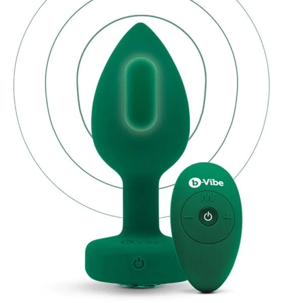 B-Vibe Vibrating Jewels Remote Control Plug M/L