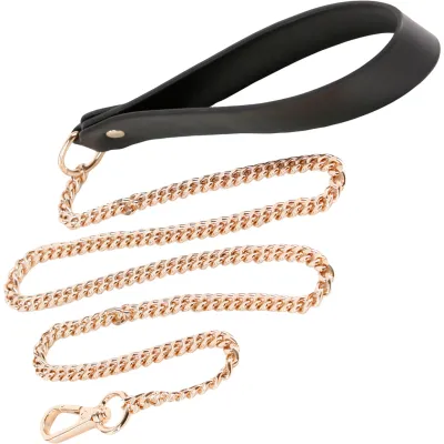 Fetish Fashion NYX Leash By NS Novelties Black Gold
