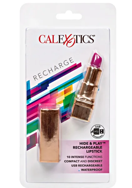 Hide & Play Rechargeable Lipstick Vibe