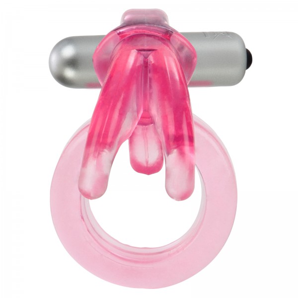 Triple Flicker Vibrating Cock Ring