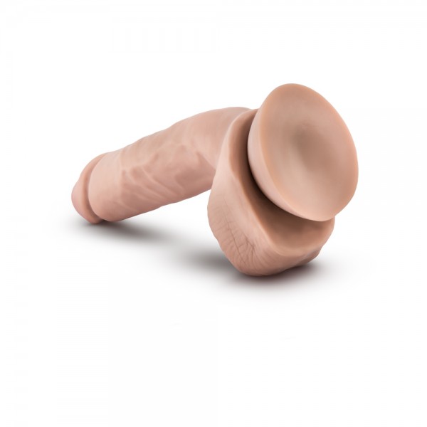 X5 Plus - 8.5 Inch Cock With Realistic Balls - Vanilla