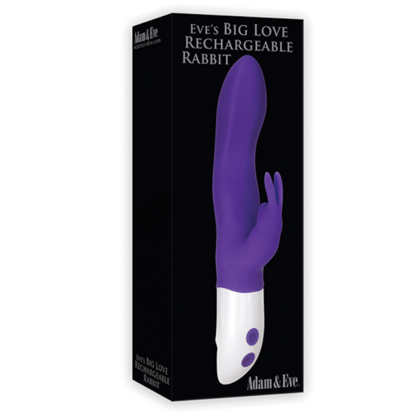 Adam and Eve Big Love 9.5" Rabbit Vibrator