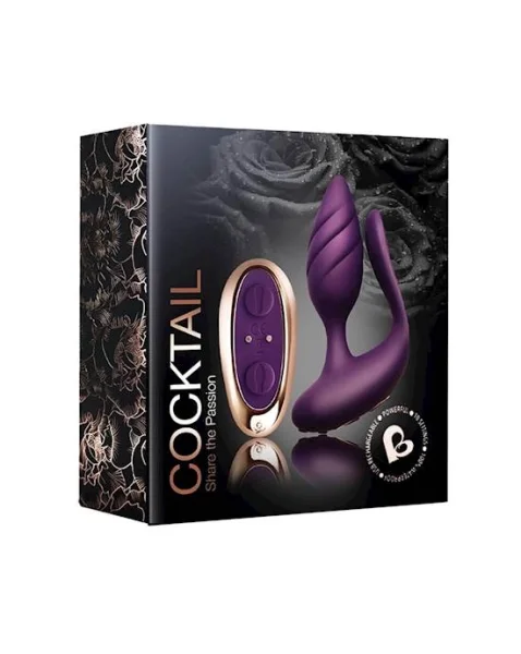 Cocktail Vibrating Pleasure - Purple