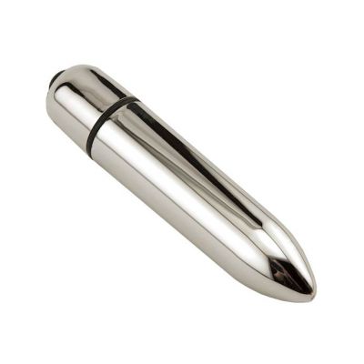 Share Satisfaction Pointed Bullet Vibrator Silver