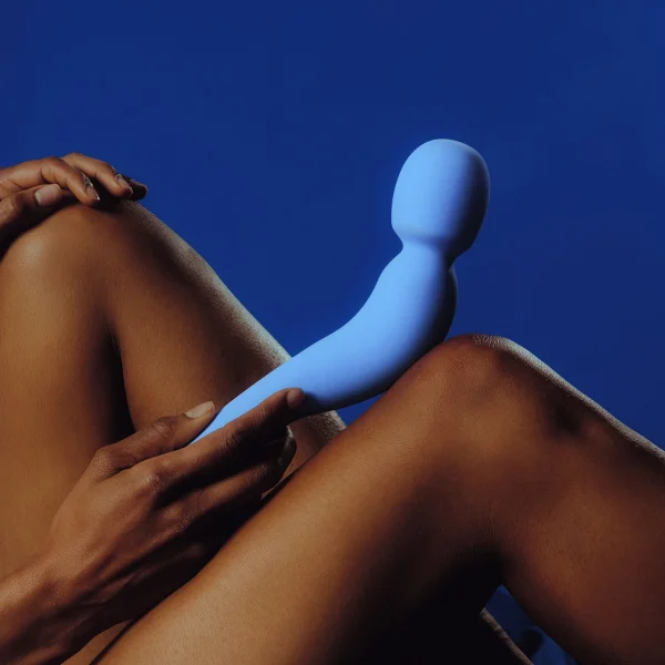 Dame Com Wand Massager - Periwinkle