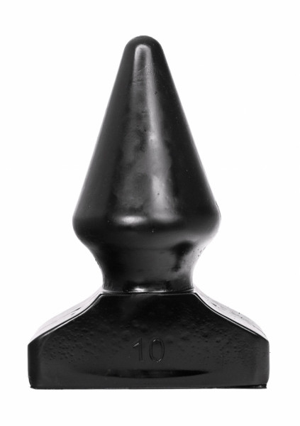 All Black Plug 20.5 cm - Black - Small Butt Plug