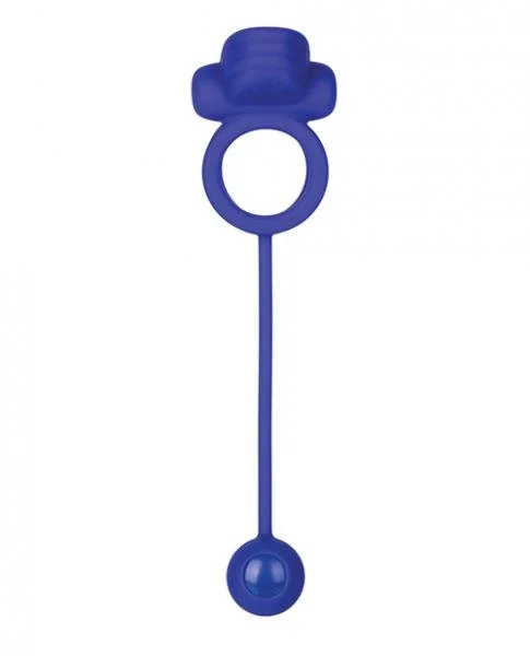 Dual Rockin Rim Enhancer Purple Vibrating Cock Ring — image 5 of 5