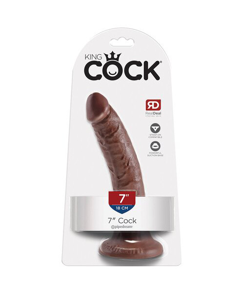 Pipedream King Cock Dark Tone Dildo - 5, 6, 7, 8, 9 or 10 Inch — image 9 of 12