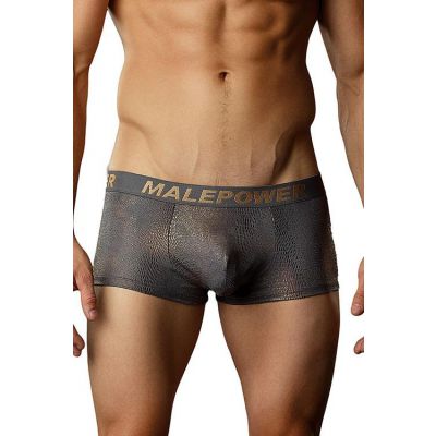 Male Power Croc Foil Boxer