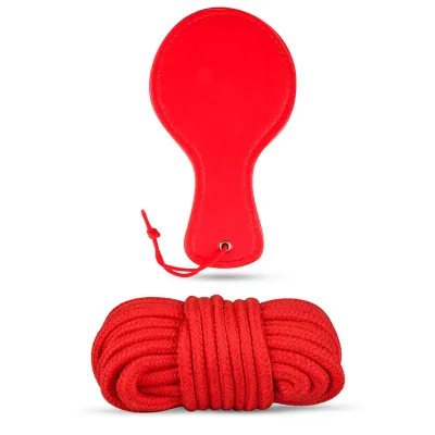 Secret Pleasure Chest Crimson Dream Beginner s Bondage Set 8 Pce