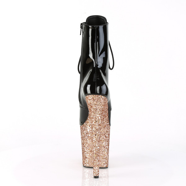 8 inches Heel, 4 inches PF Lace-Up Ankle Boot, Side Zip — image 20 of 25