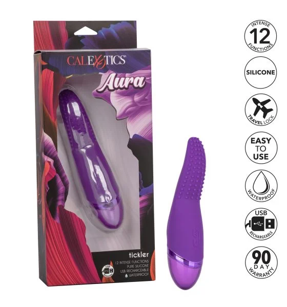 Aura Tickler Rechargeable Clit Vibrator