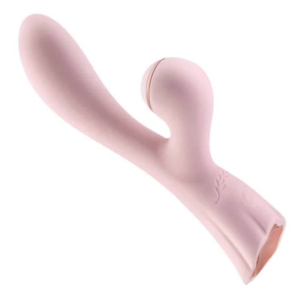 Lush Isabelle Silicone Air Pulsating Clitoral Stimulator & G-Spot Rabbit Vibrator - Pink