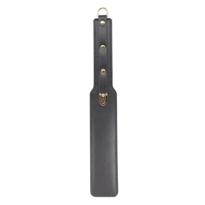 Love in Leather Faux Leather Paddle with Gold Hardware