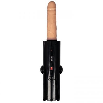 Bondara Tactical Enforcer Black Sex Machine with Dildo 5 5 Inch