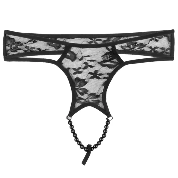 Pipedream Products Hookup Panties Crotchless Pleasure Pearls