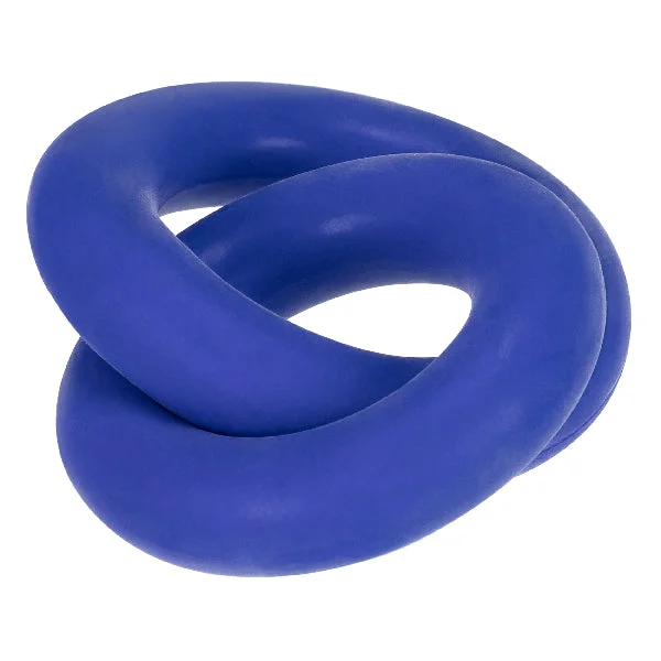 DUO Linked Cock/Ball Rings by Hunkyjunk Cobalt — image 9 of 10