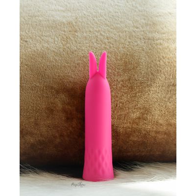 Bunny Bullet Vibrator with Flexible Ears by Evolved Novelties
