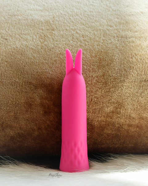 Bunny Bullet Vibrator with Flexible Ears by Evolved Novelties