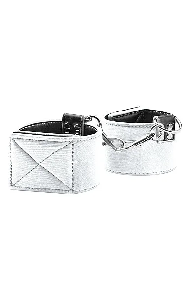 Reversible Ankle Cuffs - White