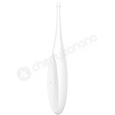 Satisfyer Twirling Fun White Vibrating Clitoral Stimulator