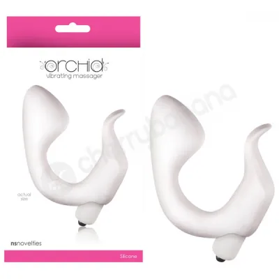 Orchid White Vibrating Massager