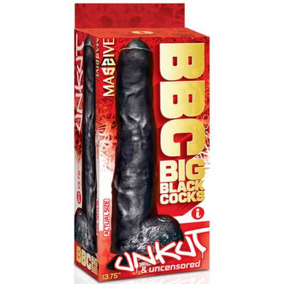 13 75 Uncut Big Black Cock