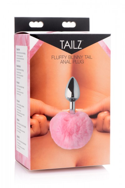 Fluffy Bunny Tail Butt Plug