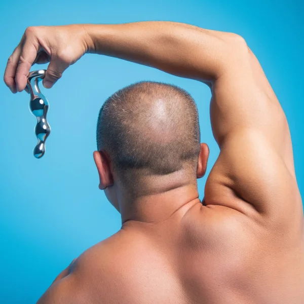 B-Vibe Stainless Steel Anal Beads