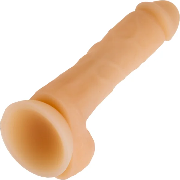 BMS Factory Addiction David Posable Dual-Density Silicone Dildo with Suction Cup