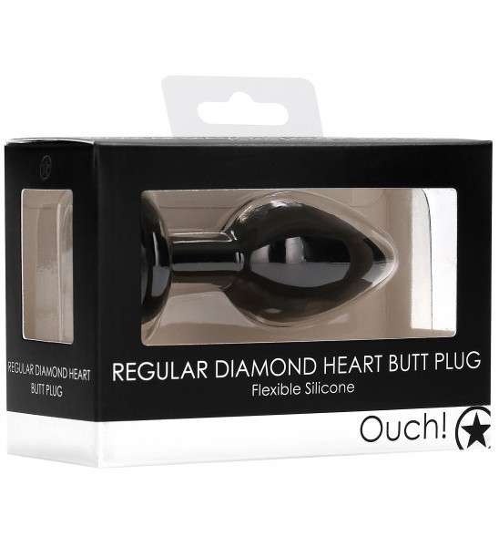 Diamond Heart Butt Plug