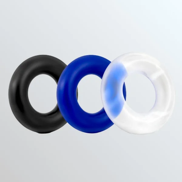Stay Hard Donut Cock Rings (3-Pack) — image 13 of 13