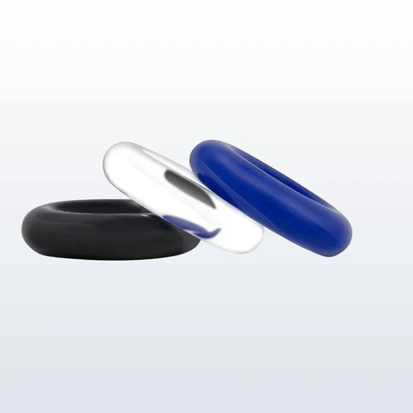 Stay Hard Donut Cock Rings (3-Pack) — image 12 of 13