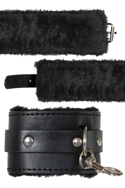 Adam and Eve Vegan Leather & Faux Fur Hog Tie Kit (5 Pce) — image 9 of 15