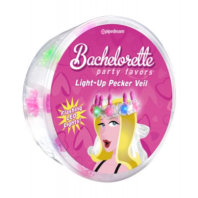 Bachelorette Party Favors Light Up Pecker Veil