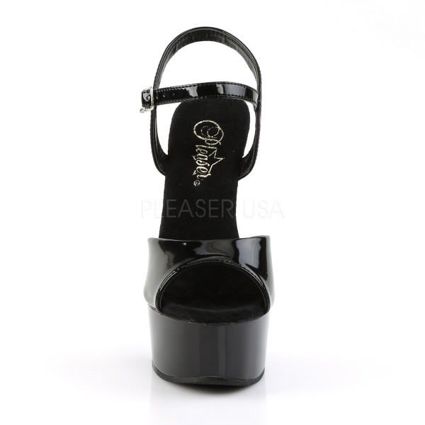 CAPTIVA-609 - 6" Ankle Strap PF Sandal W/RS On Heel — image 6 of 12