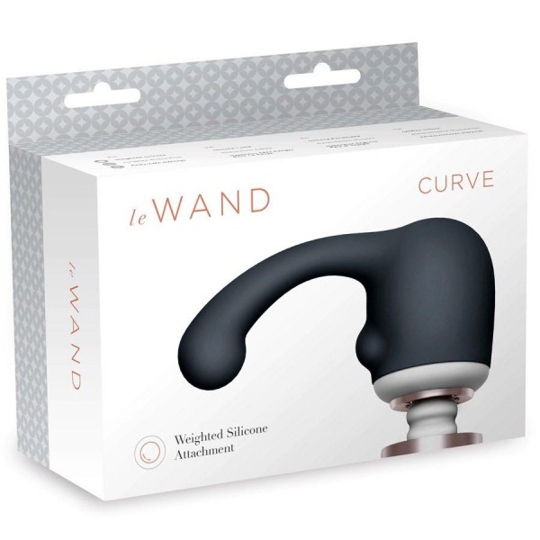 Le Wand Curve Weighted Silicone Wand Attachment