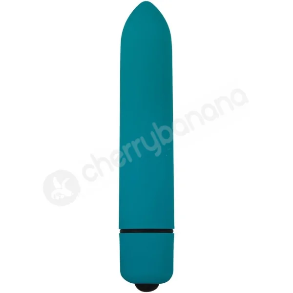 Adam & Eve Vibrating Bumpy Bead Green Silicone Anal Beads Set With Bullet Vibe