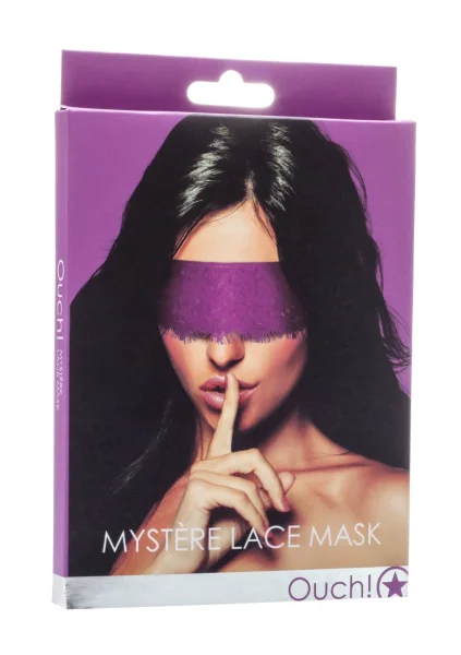 Mystère Lace Mask - Purple -