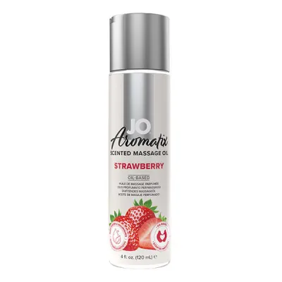 Jo Aromatix Strawberry Flavoured Massage Oil 120ml