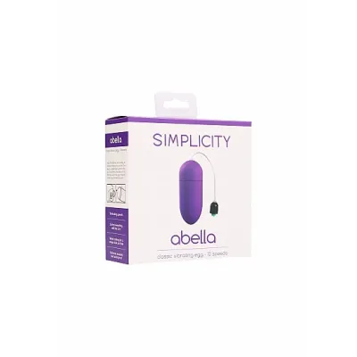 Abella Classic Vibrating Egg Purple