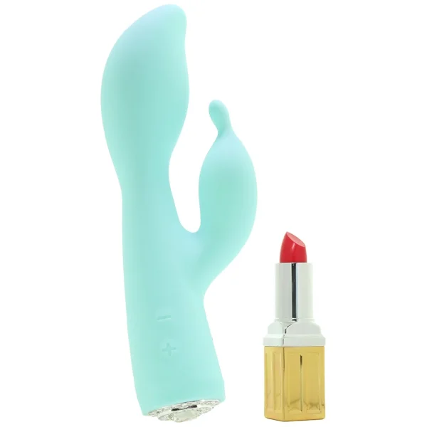Pave Victoria Rechargeable Waterproof Silicone Rabbit Style Vibrator By Jopen