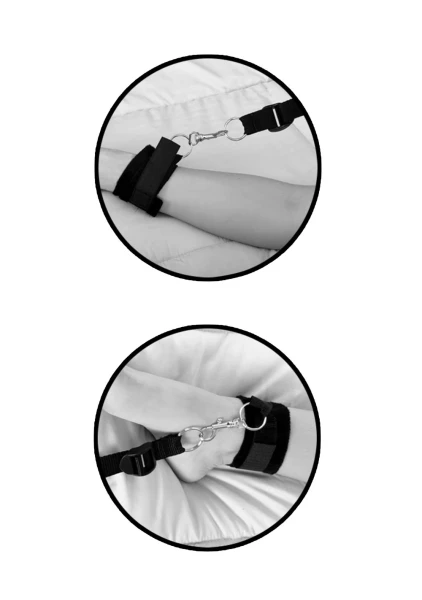 Fetish Fantasy Limited Edition Wraparound Mattress Restraints