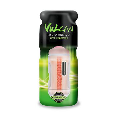 Cyberskin Vulcan Vibrating Deep Throat Cream