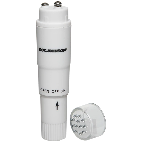 Doc Johnson White Nights Pocket Rocket Vibrator — image 12 of 13