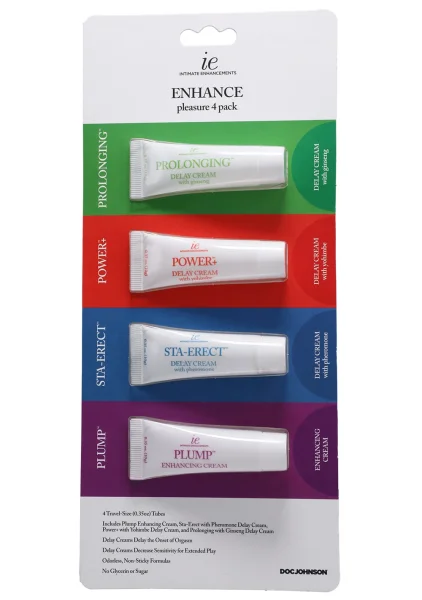 Intimate Enhancements Enhance Pleasure 4 Pack