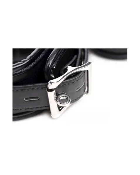 Strict Slave Bondage Shackle Set Black