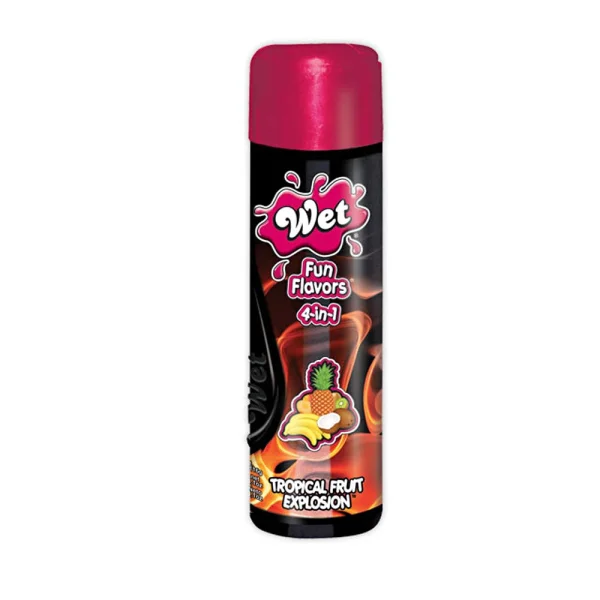 Wet Fun Flavors Tropical Explosion Warming Water-Based Lube | 3oz