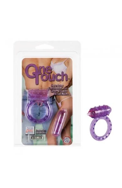 Silicone One Touch Cockring - Nubby — image 4 of 8