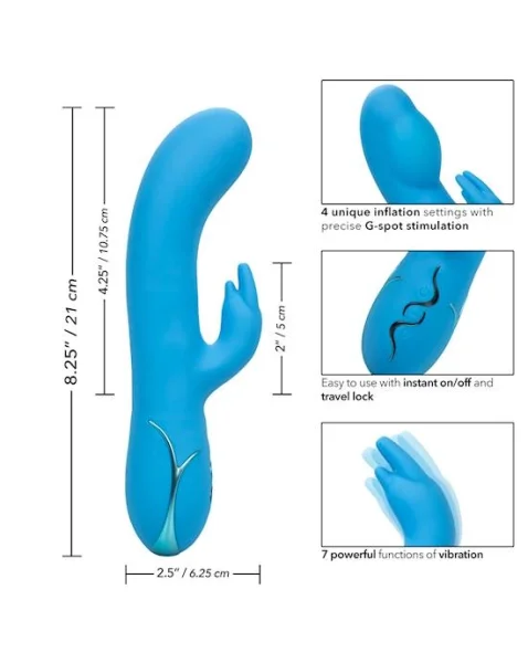 Insatiable Inflatable G Bunny - 8.5 Inch